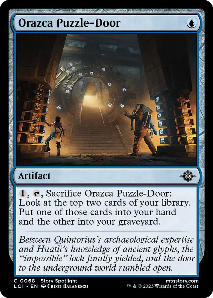 Orazca Puzzle-Door [The Lost Caverns of Ixalan] | Arkham Games and Comics
