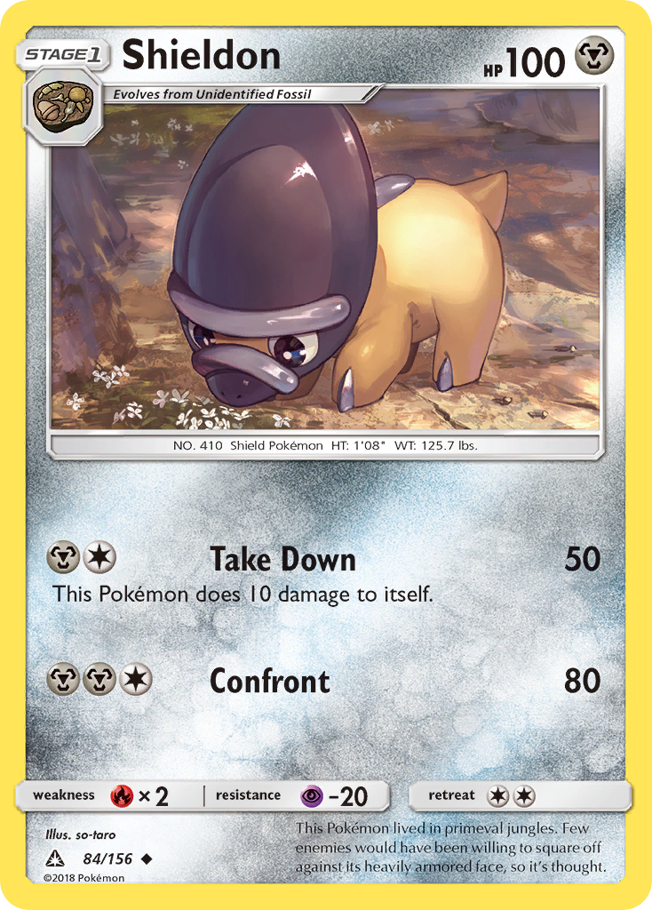 Shieldon (84/156) [Sun & Moon: Ultra Prism] | Arkham Games and Comics