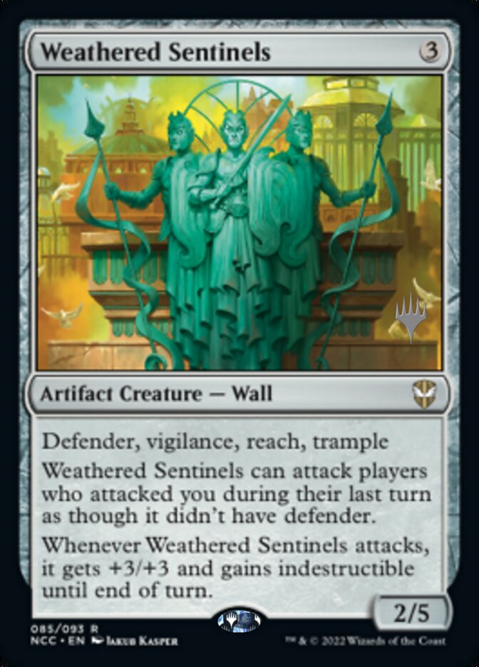 Weathered Sentinels (Promo Pack) [Streets of New Capenna Commander Promos] | Arkham Games and Comics