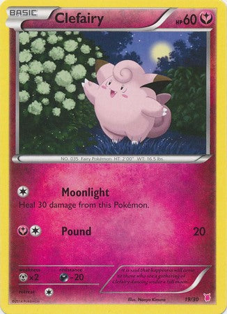 Clefairy (19/30) [XY: Trainer Kit 1 - Wigglytuff] | Arkham Games and Comics