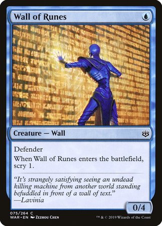 Wall of Runes [War of the Spark] | Arkham Games and Comics