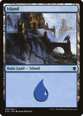 Island (255) [Dragons of Tarkir] | Arkham Games and Comics