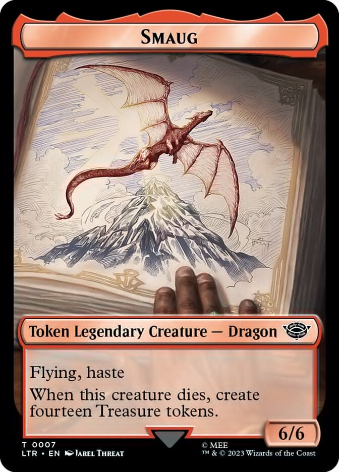 Smaug Token [The Lord of the Rings: Tales of Middle-Earth Tokens] | Arkham Games and Comics