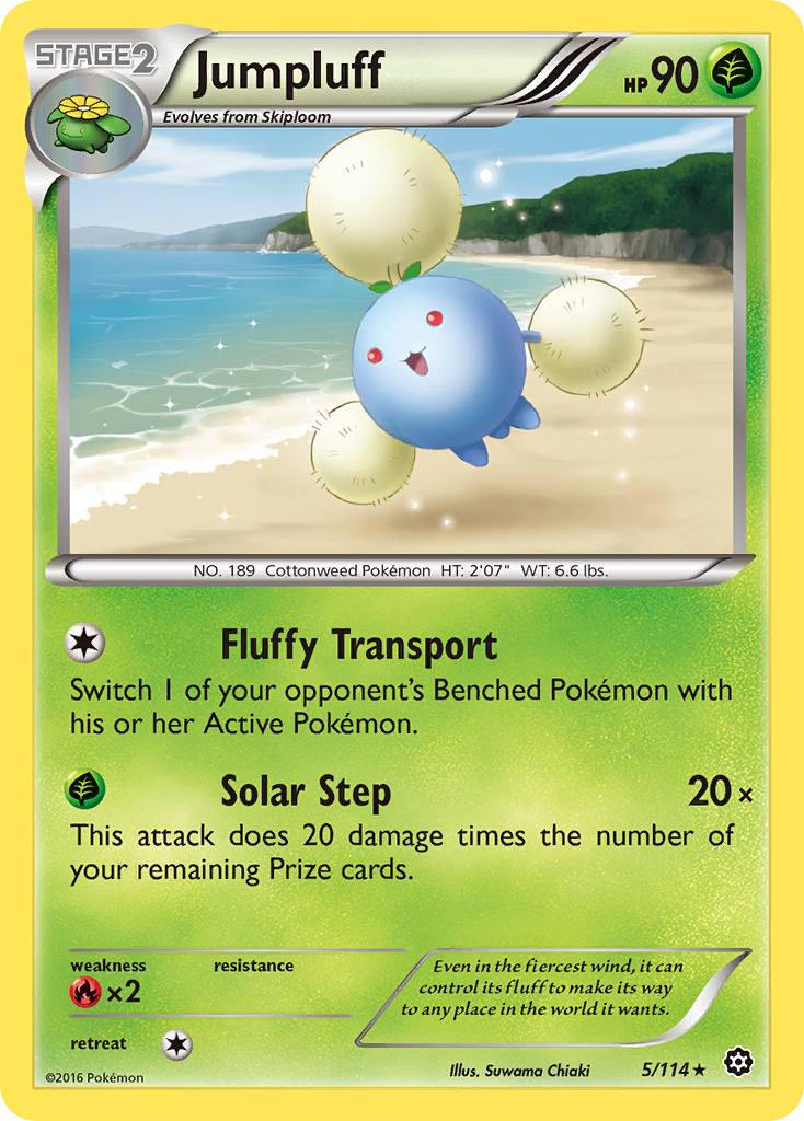 Jumpluff (5/114) [XY: Steam Siege] | Arkham Games and Comics