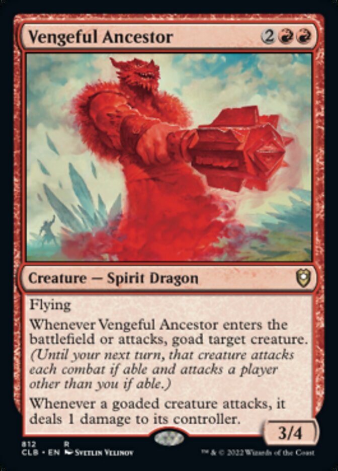 Vengeful Ancestor [Commander Legends: Battle for Baldur's Gate] | Arkham Games and Comics