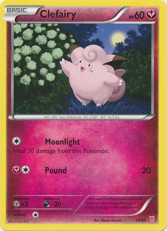 Clefairy (13/30) [XY: Trainer Kit 1 - Wigglytuff] | Arkham Games and Comics