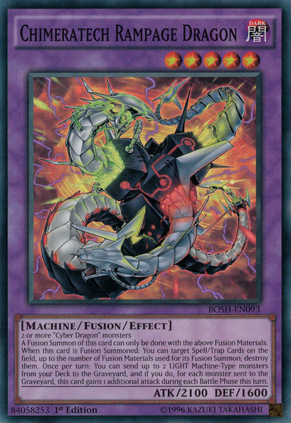 Chimeratech Rampage Dragon [BOSH-EN093] Super Rare | Arkham Games and Comics