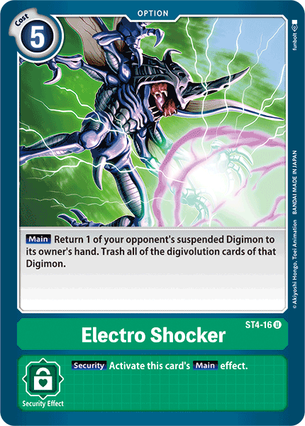 Electro Shocker [ST4-16] [Starter Deck: Giga Green] | Arkham Games and Comics