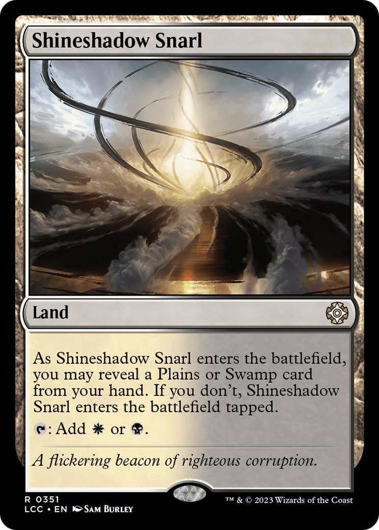 Shineshadow Snarl [The Lost Caverns of Ixalan Commander] | Arkham Games and Comics