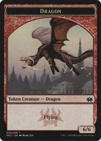 Dragon // Goblin Token [Ravnica Allegiance: Guild Kits] | Arkham Games and Comics