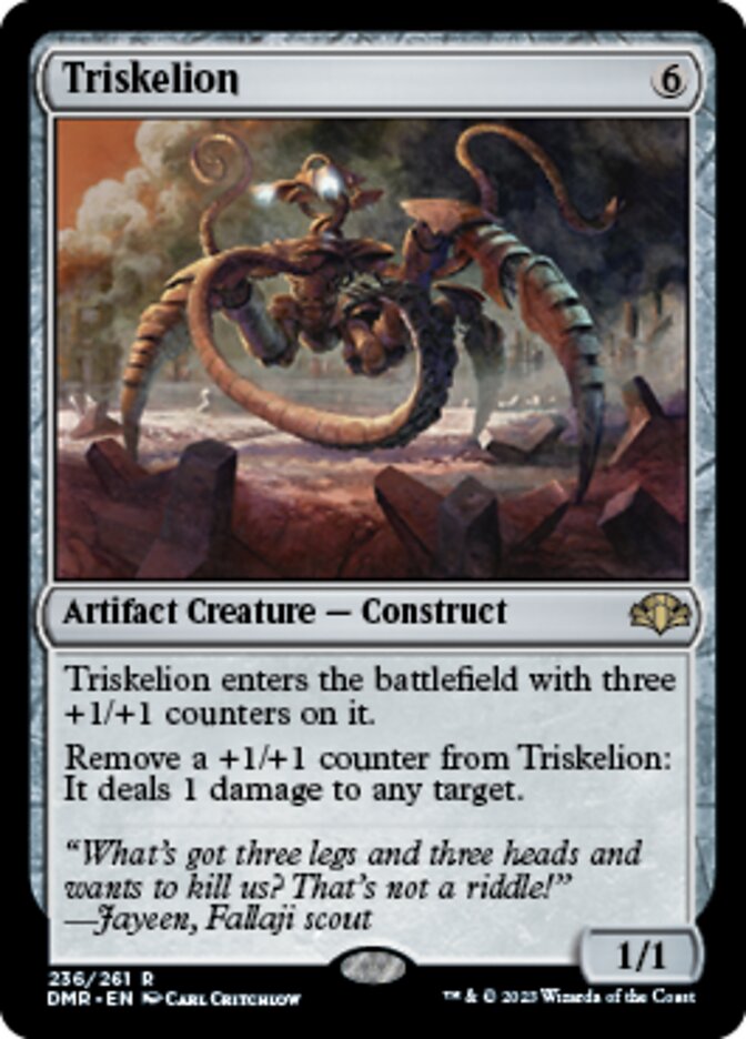 Triskelion [Dominaria Remastered] | Arkham Games and Comics