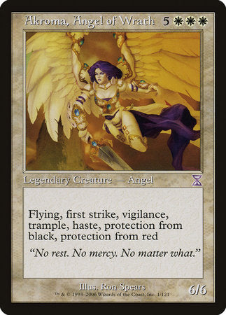 Akroma, Angel of Wrath [Time Spiral Timeshifted] | Arkham Games and Comics