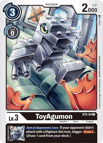 ToyAgumon [ST5-04] [Starter Deck: Machine Black] | Arkham Games and Comics