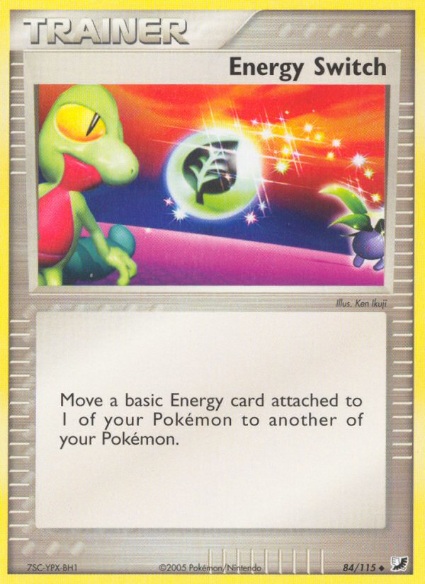 Energy Switch (84/115) [EX: Unseen Forces] | Arkham Games and Comics