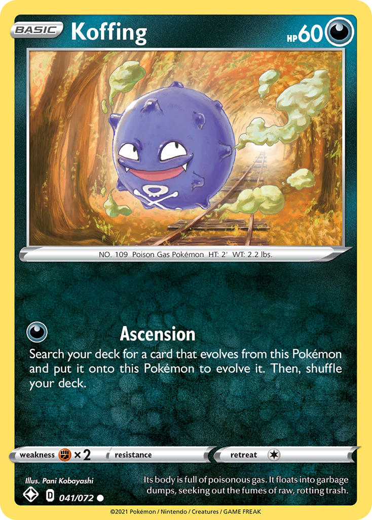 Koffing (041/072) [Sword & Shield: Shining Fates] | Arkham Games and Comics