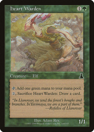 Heart Warden [Urza's Destiny] | Arkham Games and Comics