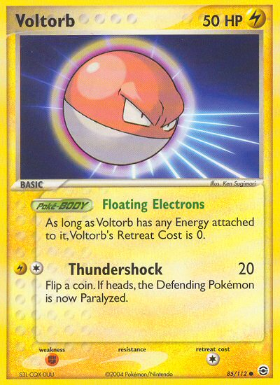 Voltorb (85/112) [EX: FireRed & LeafGreen] | Arkham Games and Comics