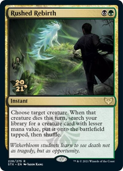 Rushed Rebirth [Strixhaven: School of Mages Prerelease Promos] | Arkham Games and Comics