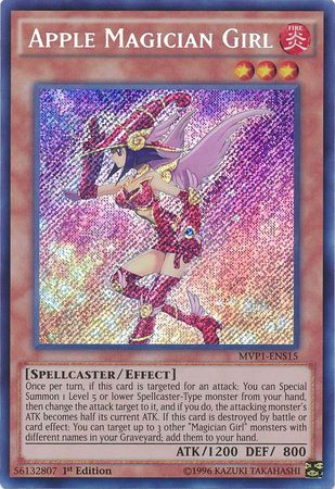 Apple Magician Girl [MVP1-ENS15] Secret Rare | Arkham Games and Comics