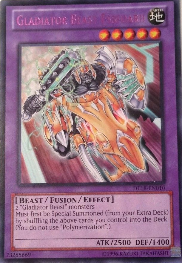 Gladiator Beast Essedarii (Purple) [DL18-EN010] Rare | Arkham Games and Comics