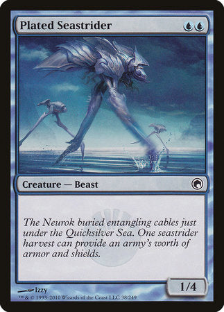 Plated Seastrider [Scars of Mirrodin] | Arkham Games and Comics