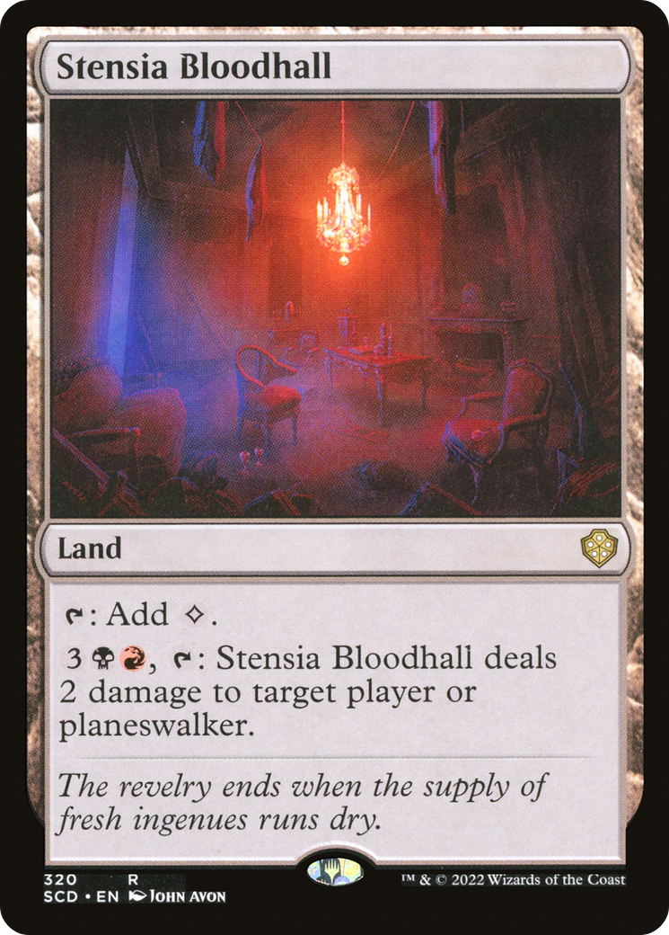 Stensia Bloodhall [Starter Commander Decks] | Arkham Games and Comics