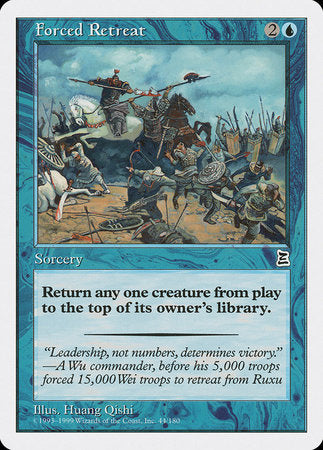 Forced Retreat [Portal Three Kingdoms] | Arkham Games and Comics