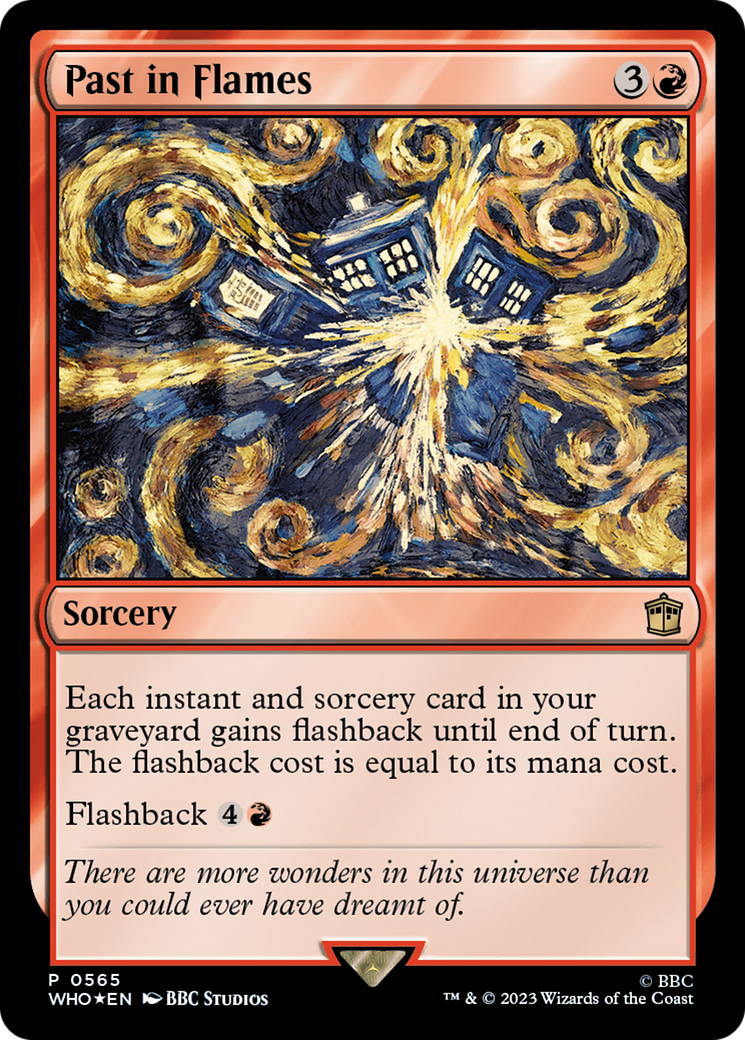 Past in Flames [Doctor Who Promos] | Arkham Games and Comics