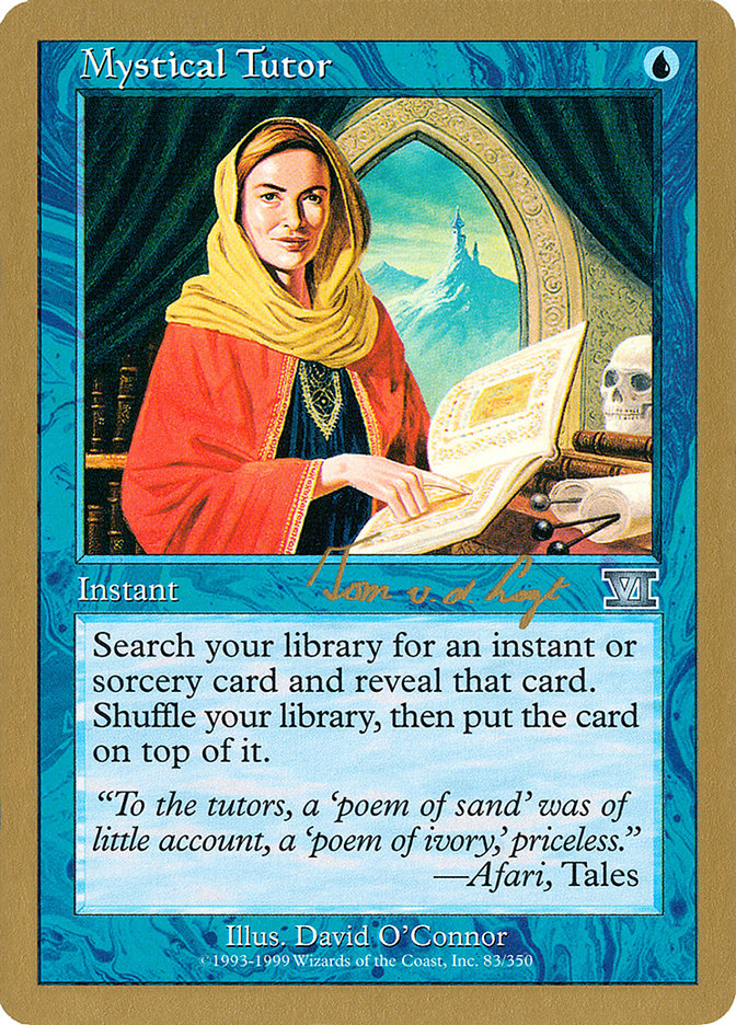 Mystical Tutor (Tom van de Logt) [World Championship Decks 2000] | Arkham Games and Comics