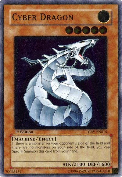 Cyber Dragon [CRV-EN015] Ultimate Rare | Arkham Games and Comics