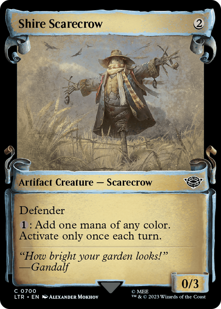 Shire Scarecrow [The Lord of the Rings: Tales of Middle-Earth Showcase Scrolls] | Arkham Games and Comics