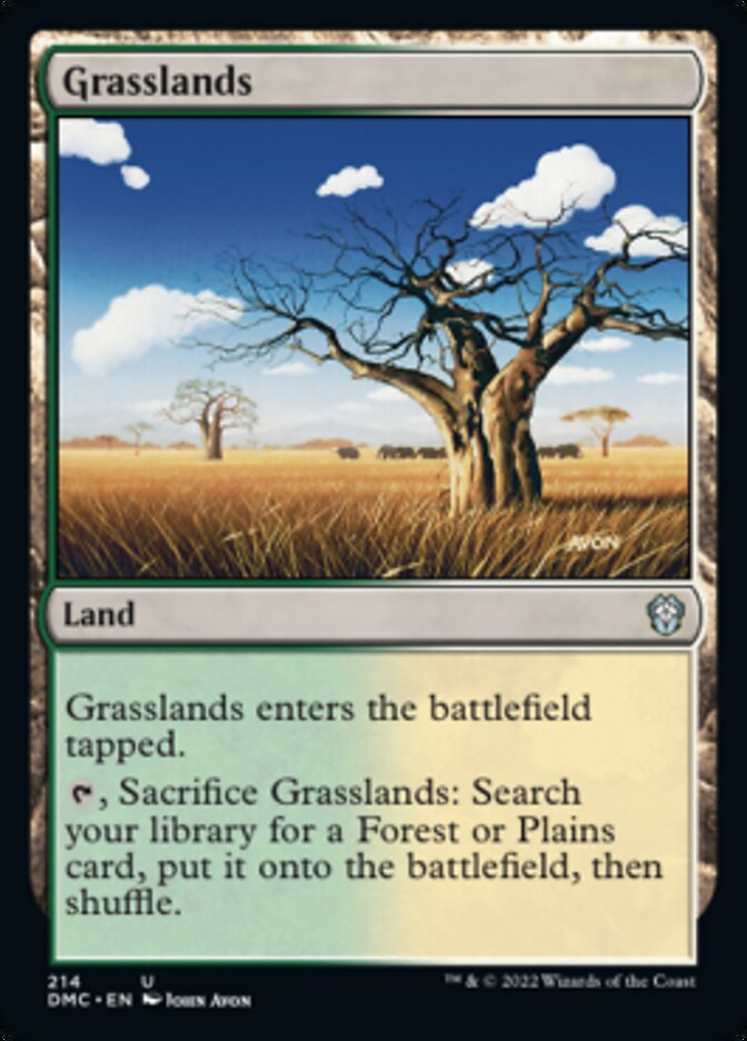 Grasslands [Dominaria United Commander] | Arkham Games and Comics