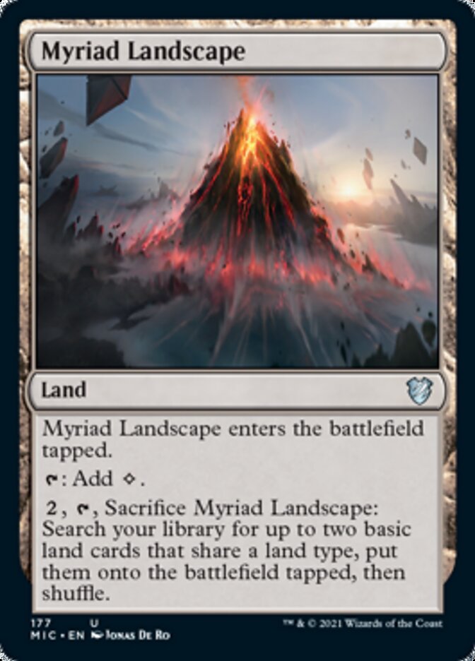 Myriad Landscape [Innistrad: Midnight Hunt Commander] | Arkham Games and Comics