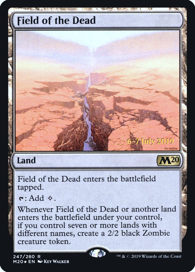 Field of the Dead  [Core Set 2020 Prerelease Promos] | Arkham Games and Comics