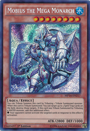 Mobius the Mega Monarch [MP14-EN217] Secret Rare | Arkham Games and Comics