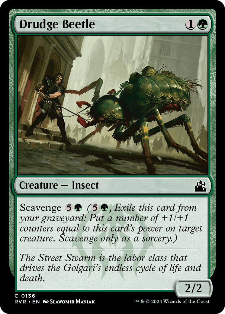 Drudge Beetle [Ravnica Remastered] | Arkham Games and Comics