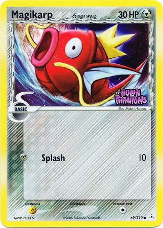 Magikarp (69/110) (Delta Species) (Stamped) [EX: Holon Phantoms] | Arkham Games and Comics