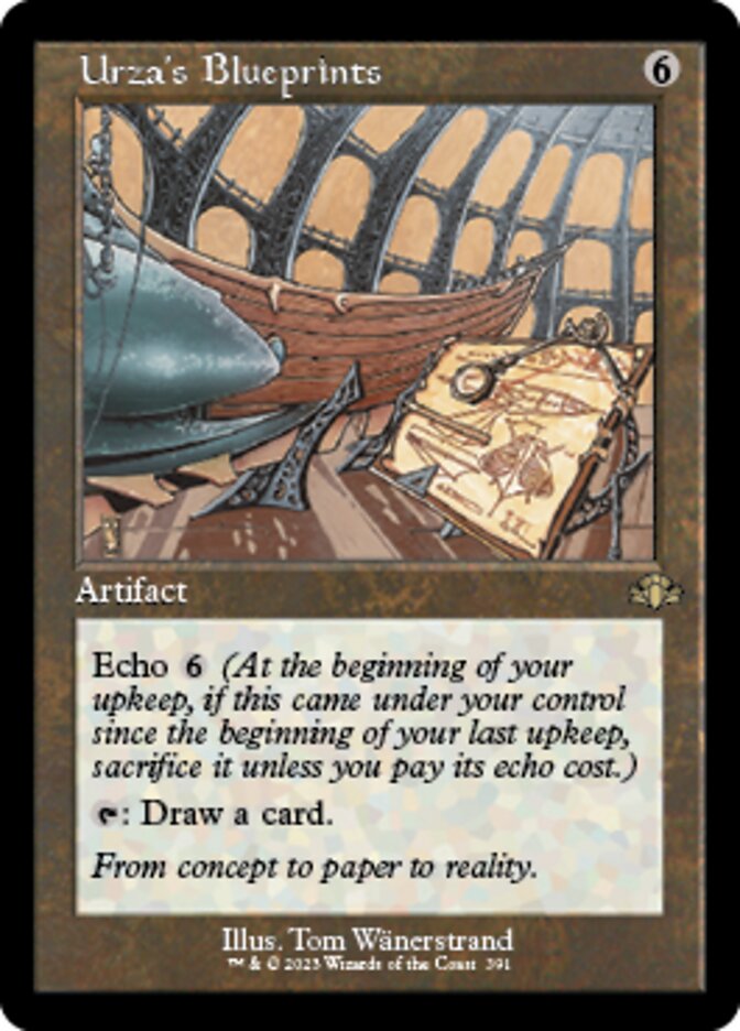 Urza's Blueprints (Retro) [Dominaria Remastered] | Arkham Games and Comics