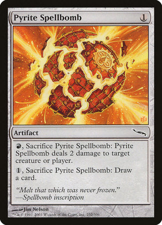 Pyrite Spellbomb [Mirrodin] | Arkham Games and Comics