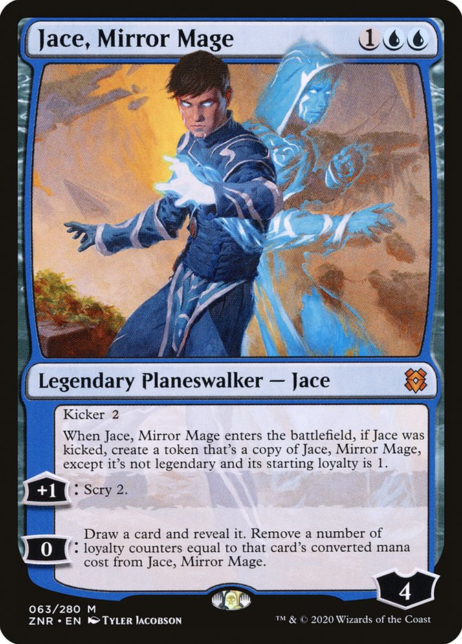 Jace, Mirror Mage [Zendikar Rising] | Arkham Games and Comics