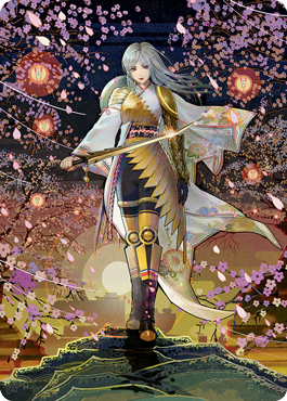 The Wandering Emperor 2 Art Card [Kamigawa: Neon Dynasty Art Series] | Arkham Games and Comics