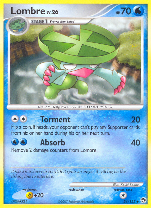 Lombre (54/132) [Diamond & Pearl: Secret Wonders] | Arkham Games and Comics