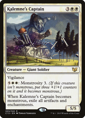 Kalemne's Captain [Commander 2015] | Arkham Games and Comics
