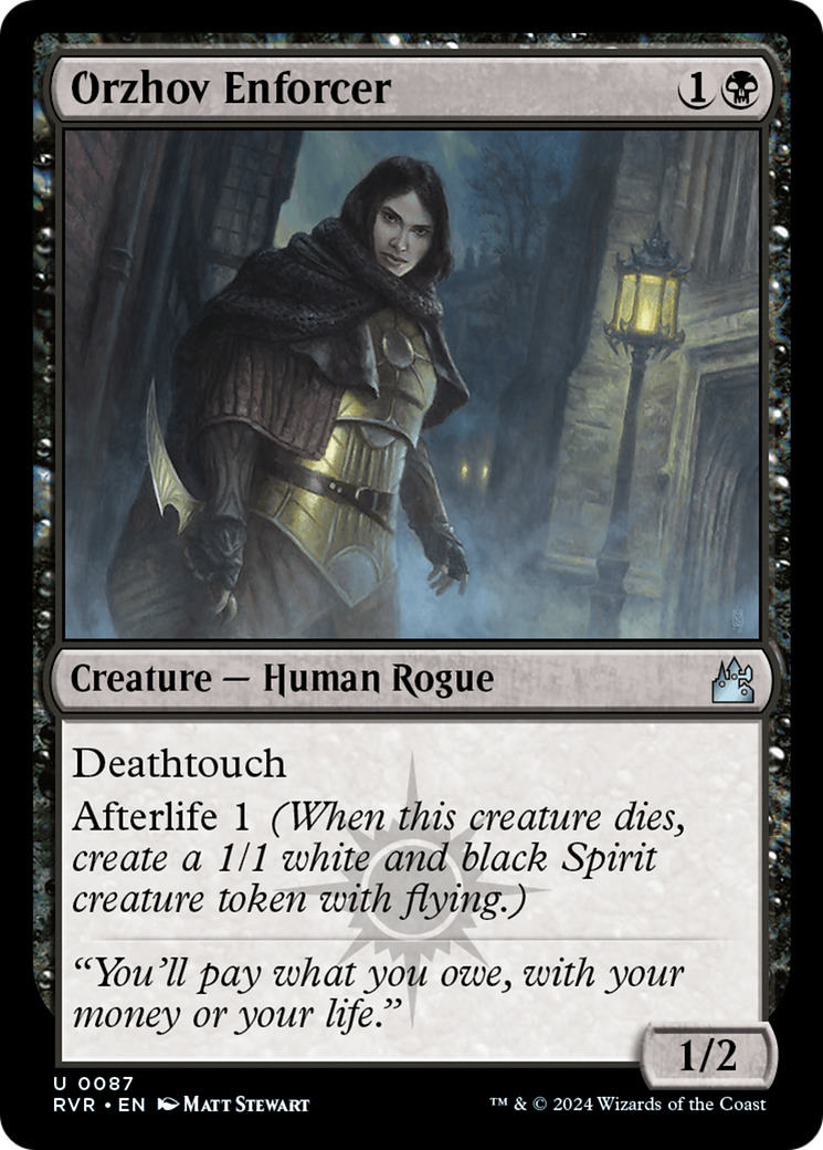 Orzhov Enforcer [Ravnica Remastered] | Arkham Games and Comics