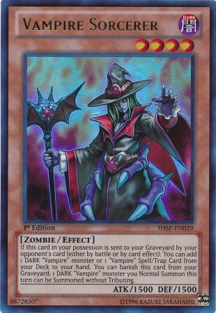 Vampire Sorcerer [SHSP-EN029] Ultra Rare | Arkham Games and Comics