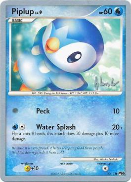 Piplup LV.9 (15/17) (Empotech - Dylan Lefavour) [World Championships 2008] | Arkham Games and Comics