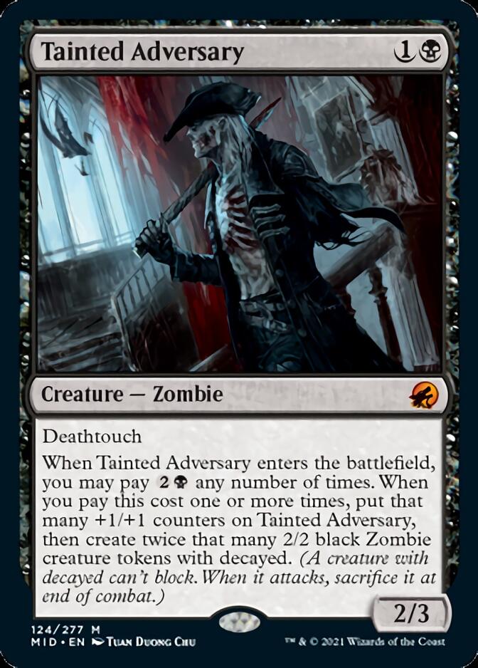 Tainted Adversary [Innistrad: Midnight Hunt] | Arkham Games and Comics