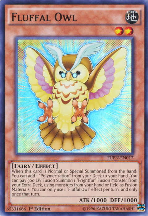 Fluffal Owl [FUEN-EN017] Super Rare | Arkham Games and Comics