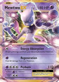 Mewtwo EX (52/108) (Jumbo Card) [XY: Evolutions] | Arkham Games and Comics