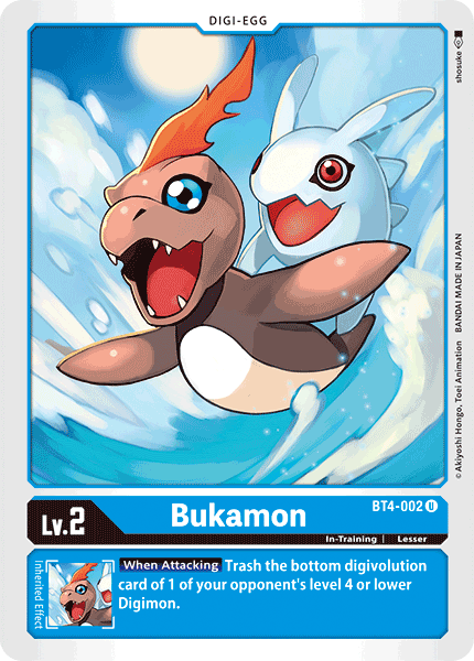 Bukamon [BT4-002] [Great Legend] | Arkham Games and Comics